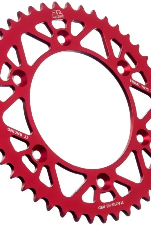 JT SPROCKETS - REAR RACELITE ALU 45T RED, 520 - Sprockets - Lichtgewicht en Duurzaam Koop Vandaag